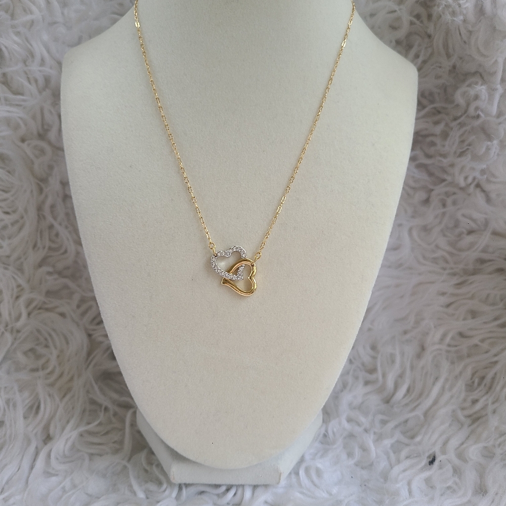 Swarovski Match Necklace White, Mixed plating-Excellent Condition